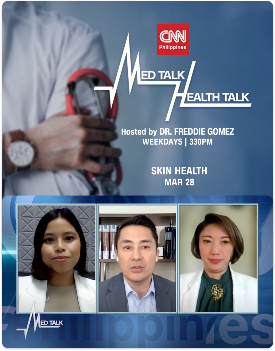 CNN Philippines Med Talk Health Talk episode on skin health
